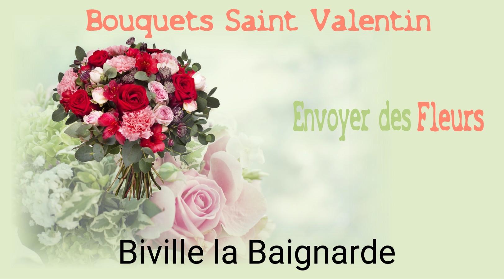 Roses de Saint-Valentin livrées à Biville-la-Baignarde
